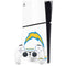 NFL Los Angeles Chargers Distressed PS5 Slim Digital Edition Bundle Skin